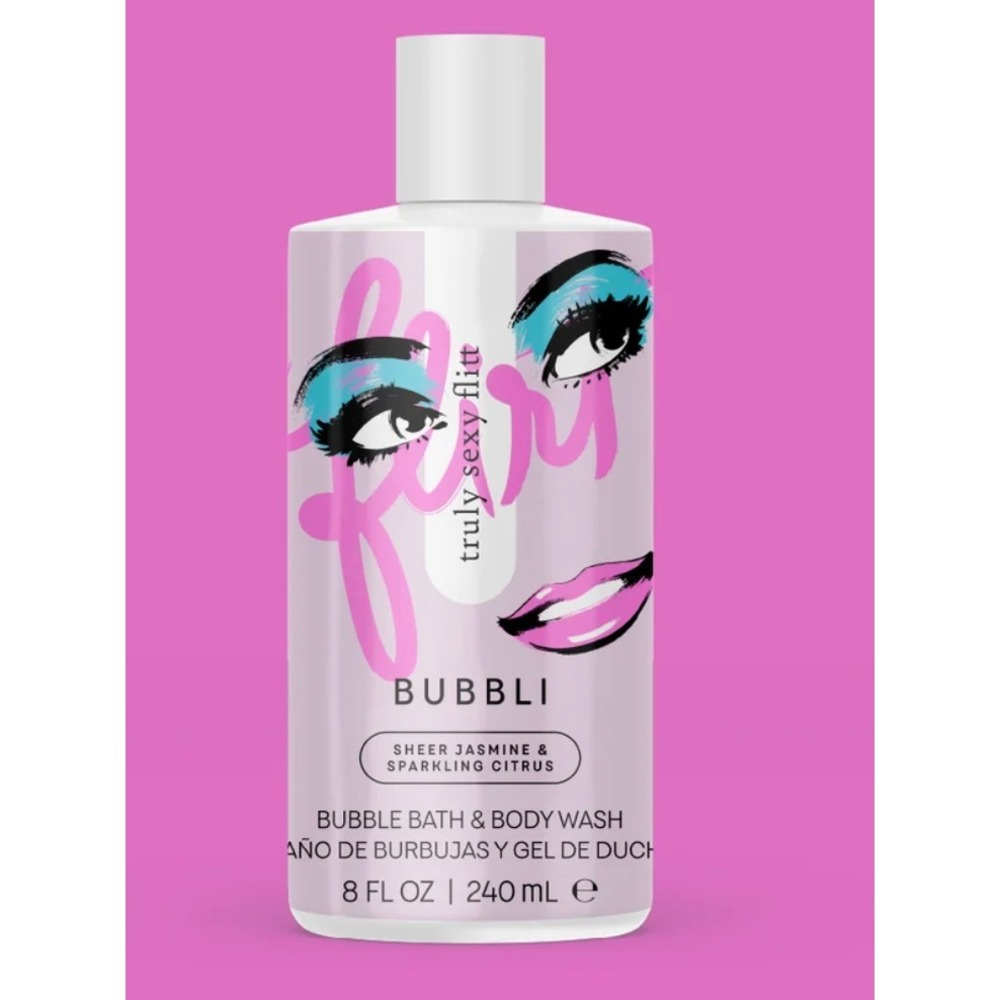 Euforia Pure Romance Shower Gel & Bubble Bath - Bubble Truly Sexy Flirt NEW